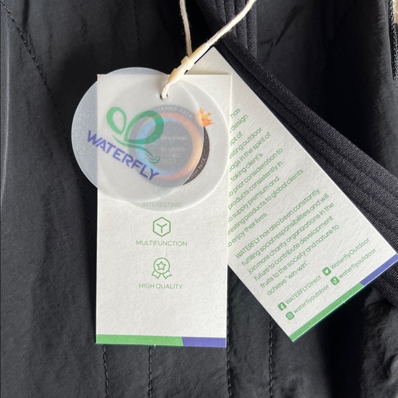 Waterfly Crossbody Sling NWT Black Stickers Included! - Picture 3 of 9